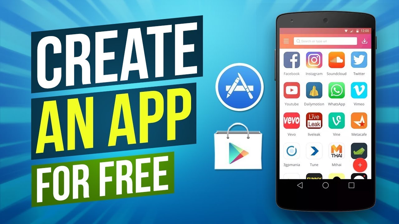 build your own app for free